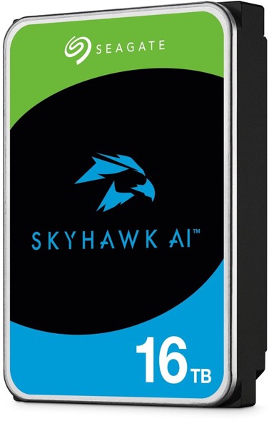 SEAGATE Tvrdi disk SkyHawk AI, 16 TB, 3.5", SATA III, 7200 RPM
